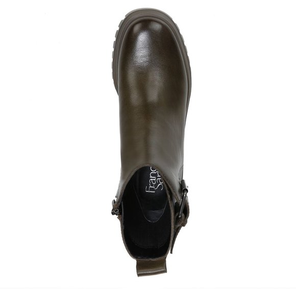 Franco Sarto Women's Jersey Booties Olive Size 9 Minor Scratches Check Pics B4HP - Picture 3 of 9